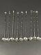 9 Vintage Japanese Sterling Ice Tea Spoons Arch Pagoda Fan Local Motifs