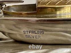 Antique Japanese Sailing Club Diplomatic Presentation Sterling Silver Trophy 950