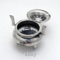 Cooking Pot Form Salt Dish Japanese Sterling Silver