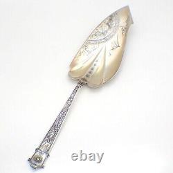 Japanese Fish Serving Knife Gorham Sterling Silver 1870 No Mono