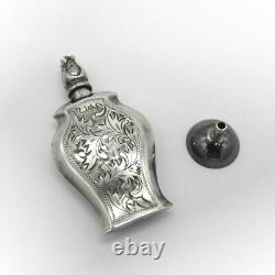 Japanese Perfume Bottle And Funnel Set 950 Sterling Silver Boxed