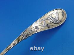 Japanese by Tiffany and Co Sterling Silver Gravy Ladle Pie Crust Edge Vermeil 7