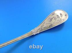 Japanese by Tiffany and Co Sterling Silver Gravy Ladle Pie Crust Edge Vermeil 7