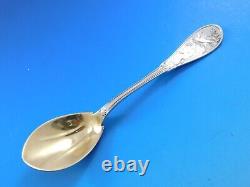 Japanese by Tiffany and Co Sterling Silver Ice Cream Spoon GW Beveled 5 7/8