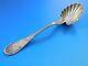 Japanese By Tiffany And Co Sterling Silver Sugar Spoon Gw Fluted Edge 6 1/4