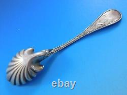 Japanese by Tiffany and Co Sterling Silver Sugar Spoon GW Fluted Edge 6 1/4