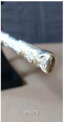 Japanese vintage sterling silver protection sword Kyoto Shrine decorative sword
