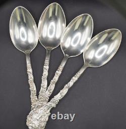 Lot of 4 Sterling Silver Roman Japanese Large Serving Spoon 8.5 Z069