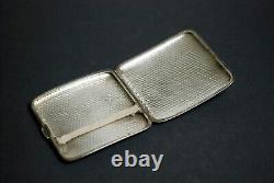 MITSUKOSHI Vintage Japanese Sterling Silver Cigarette Case (0.925)