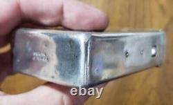 Sterling Silver. 950 Cigarette Case Engraved Japanese Filter Cigs (#018)