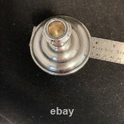 Sterling Silver 950 Japanese Vintage Candlestick Not Weighted Brass Underside