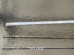 Sterling Silver Asian, Japanese, Chinese Chopsticks & Spoon