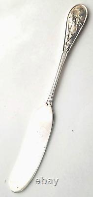 Tiffany Japanese Sterling Silver Flat Handle Butter Spreader 1871