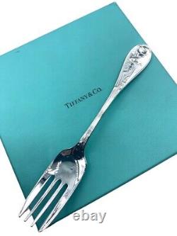 Tiffany and Co. Japanese Sterling Silver Fork 6.5 Antique Flatware