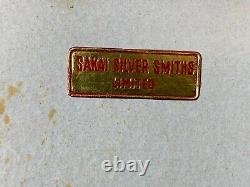 Vintage Sakai Silversmiths Sterling Silver Picks Skewers Set Of 8 Japan with Box