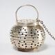 Webster Chinese Japanese Lantern Antique Sterling Silver Tea Infuser Ball 1.5di